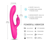 PHANXY Rabbit Action Vibrating Dildo