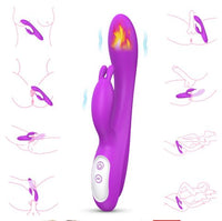 PHANXY Rabbit Action Vibrating Dildo