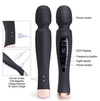 Digital Vibrating Massaging Wand *Valentines Edition*