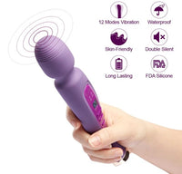 Digital Vibrating Massaging Wand *Valentines Edition*