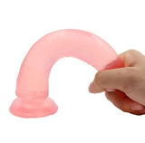 Pink Suction Penis & Vibrator Combo