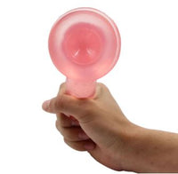 Pink Suction Penis & Vibrator Combo