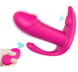 FLXUR Triple Action Remote Vibrating Dildo