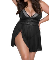 Feelin' Sexy Black Lace Lingerie