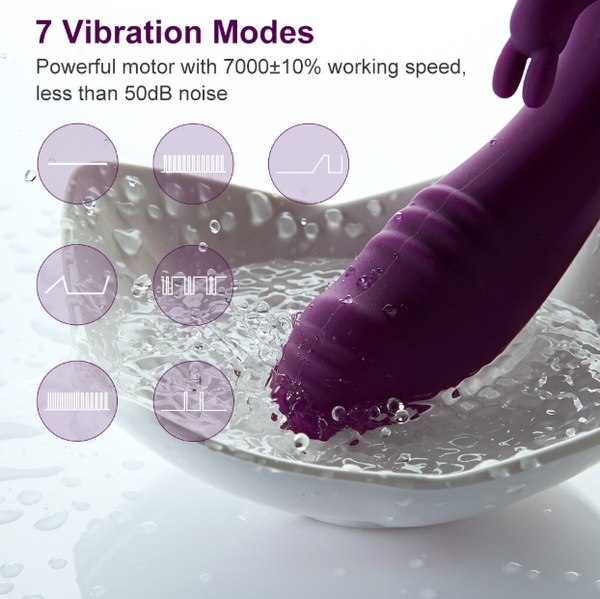 Midnight Vibrating Dildo & Clitoris Stimulator Her Pleasure Shop Midnight Vibrating Dildo & Clitoris Stimulator Her Pleasure Shop