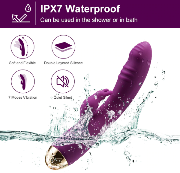 Midnight Vibrating Dildo & Clitoris Stimulator Her Pleasure Shop Midnight Vibrating Dildo & Clitoris Stimulator Her Pleasure Shop