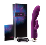 Midnight Vibrating Dildo & Clitoris Stimulator