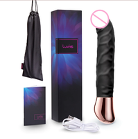 Midnight Vibrating Dildo