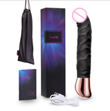 Midnight Vibrating Dildo