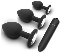 Midnight Pleasure Plug Combo
